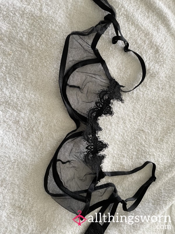 Seductive Lace Bras Worn All Day ❤️ 34DD Scented With Me 💦