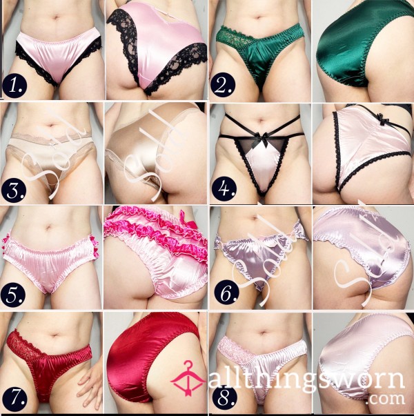 SEDUCTIVE SATIN FULL BACKS