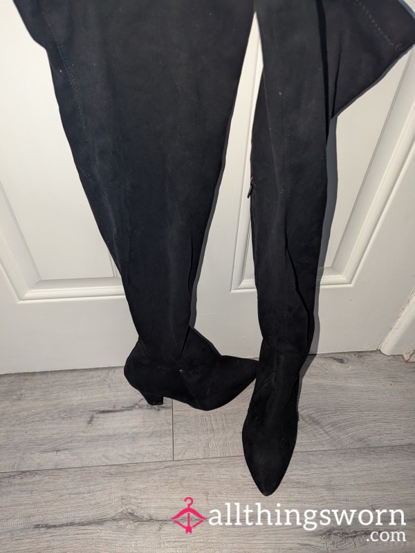 Seductive Thigh-High Boots