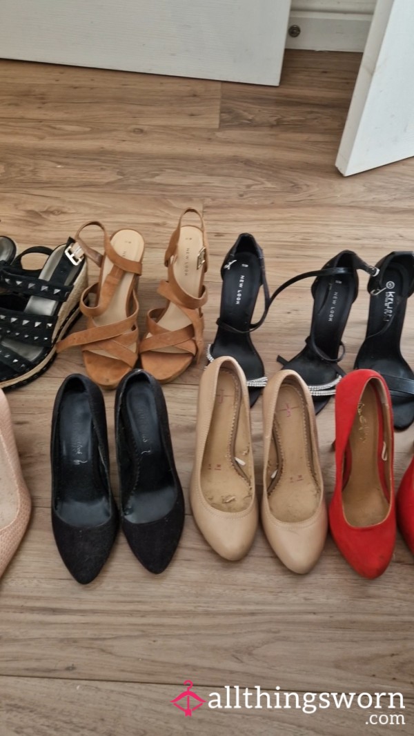 See All The Shoes I Have For You To Purchase.