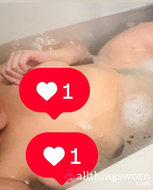 Watch Me Soap Up My Breasts In The Bath