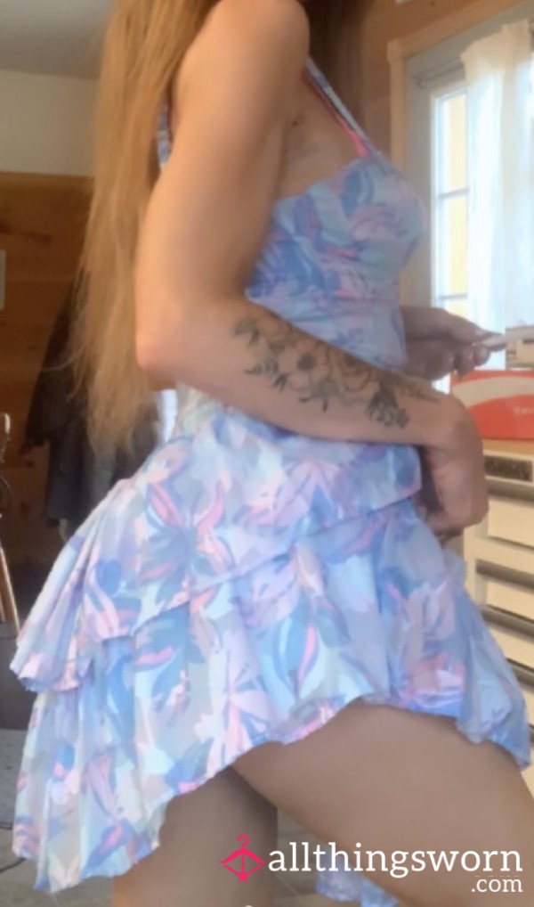 See Pics!! 🥵💋😍💕 SUPER S**y, HOT And FUN!! 💋🥵💕💯 Girly, Princess’s Frilly Party Dress!! Fit For Any Guy To Love—-or A Sissy B**ch To Play In!! 😘💕😍🥵