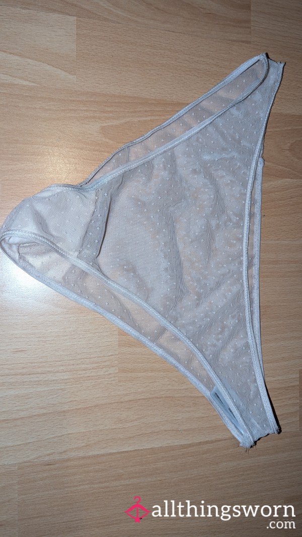 See Though Light Pink Panties