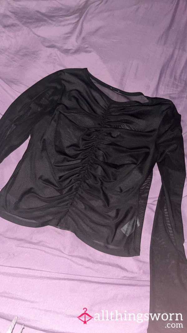 See-through Fashion Nova Top