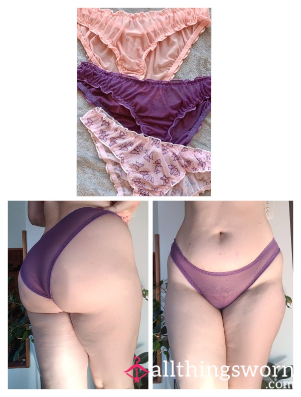 See-through Mesh Panties 👀