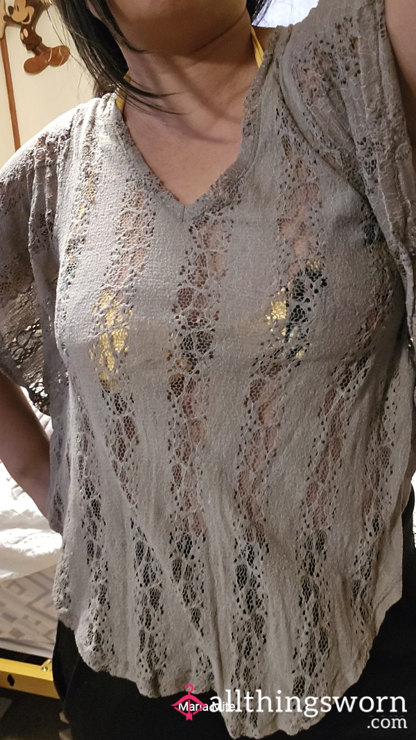 See Through Summer Top