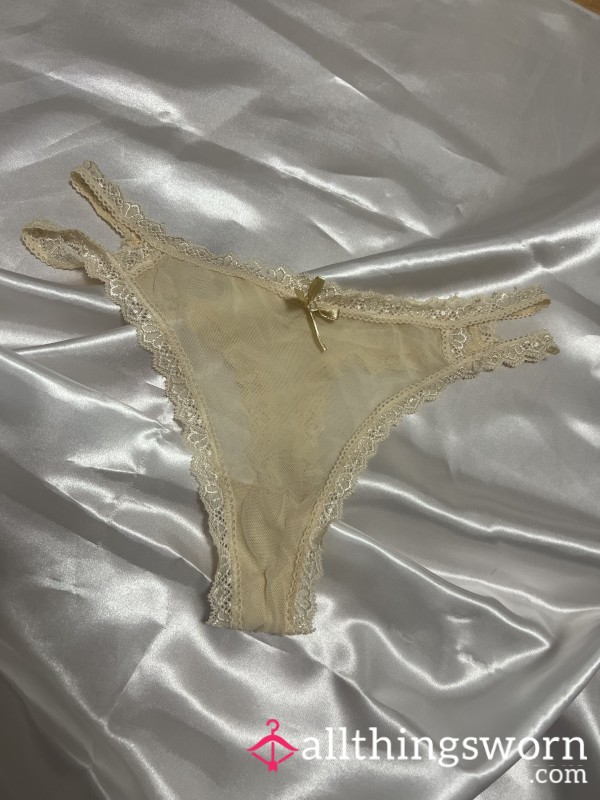 See Through Thong