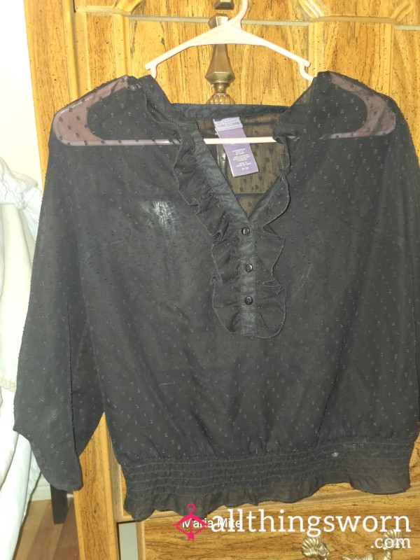See Through Top. Small.