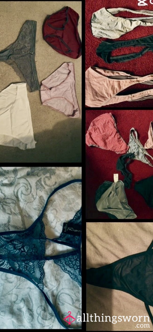 Selection Of Pants/thongs