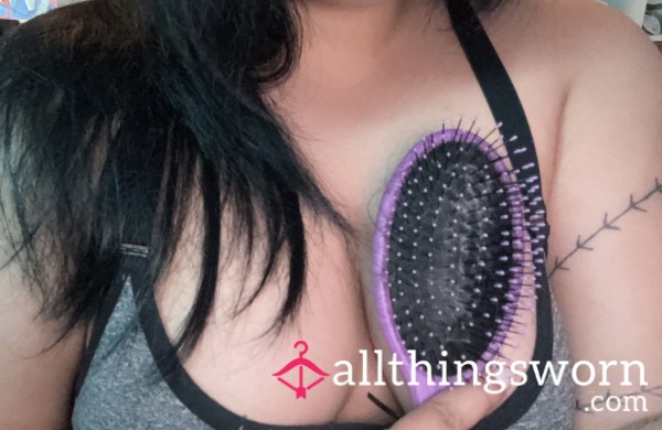 Selling My Used Hair Brush With Hair In It!