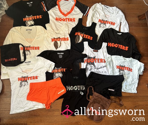 Selling Used Unwashed Hooters Girl Uniform