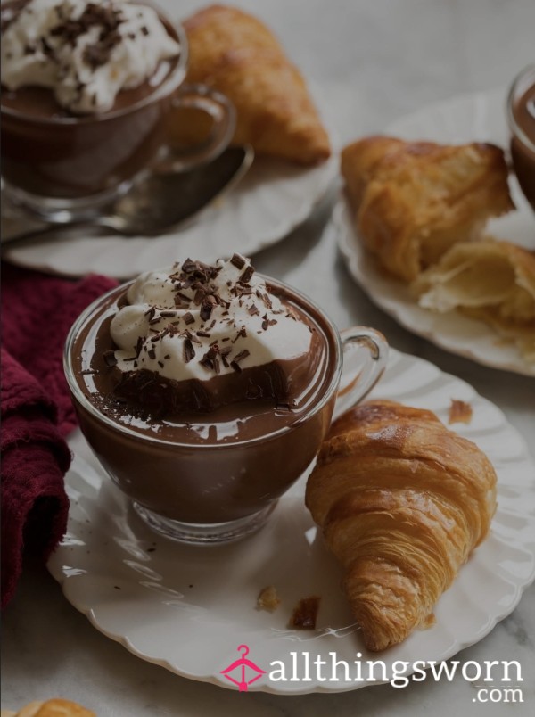 Treat Me To A Morning Hot Drink And Croissant