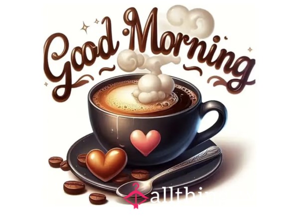 Send Me A Coffee To Brighten My Day