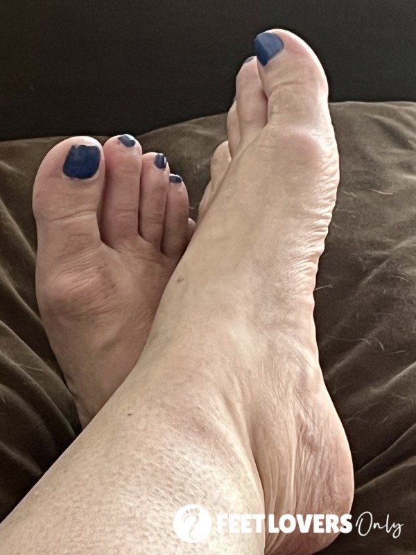 September—Before Pedicure