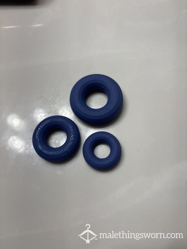 Set Of 3 C*ck Rings