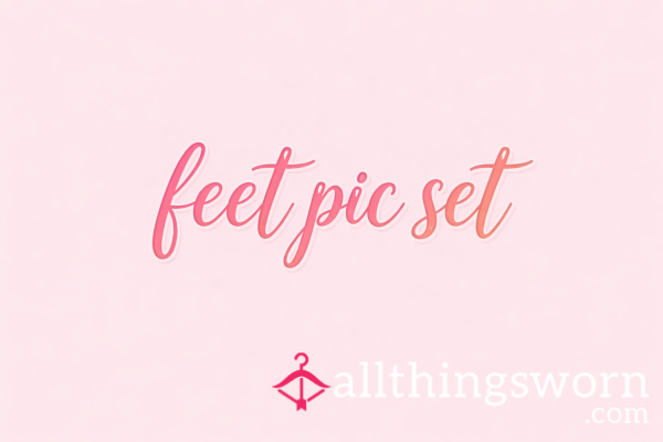 Set Of 3 Feet Pics