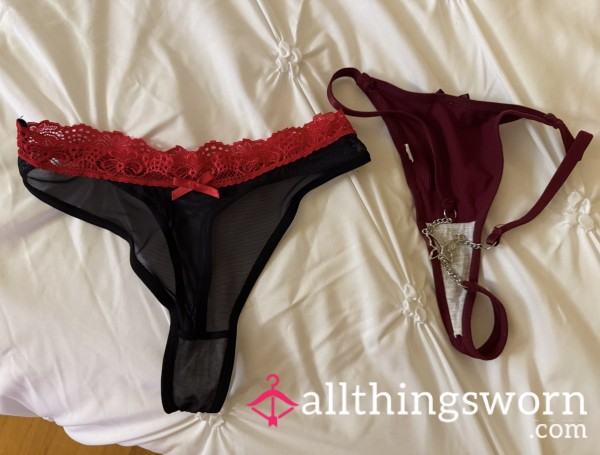 Set Of Two Of My Favorite Thongs