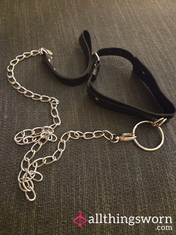 S** Collar And Leash