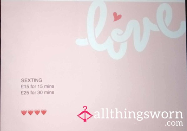 S**ting From £15