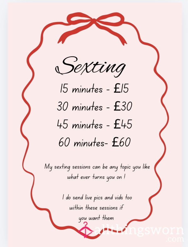 S**ting Price List 💦