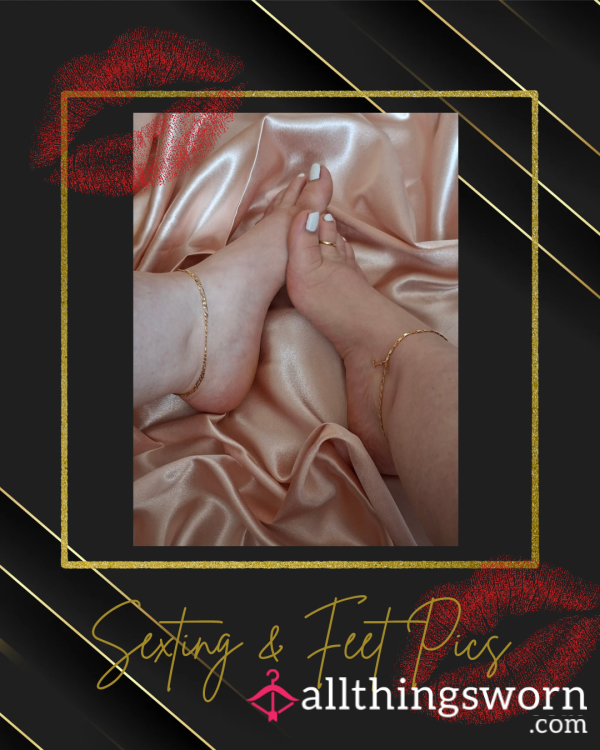 S**ting With Feet Pics 😘 15 Min