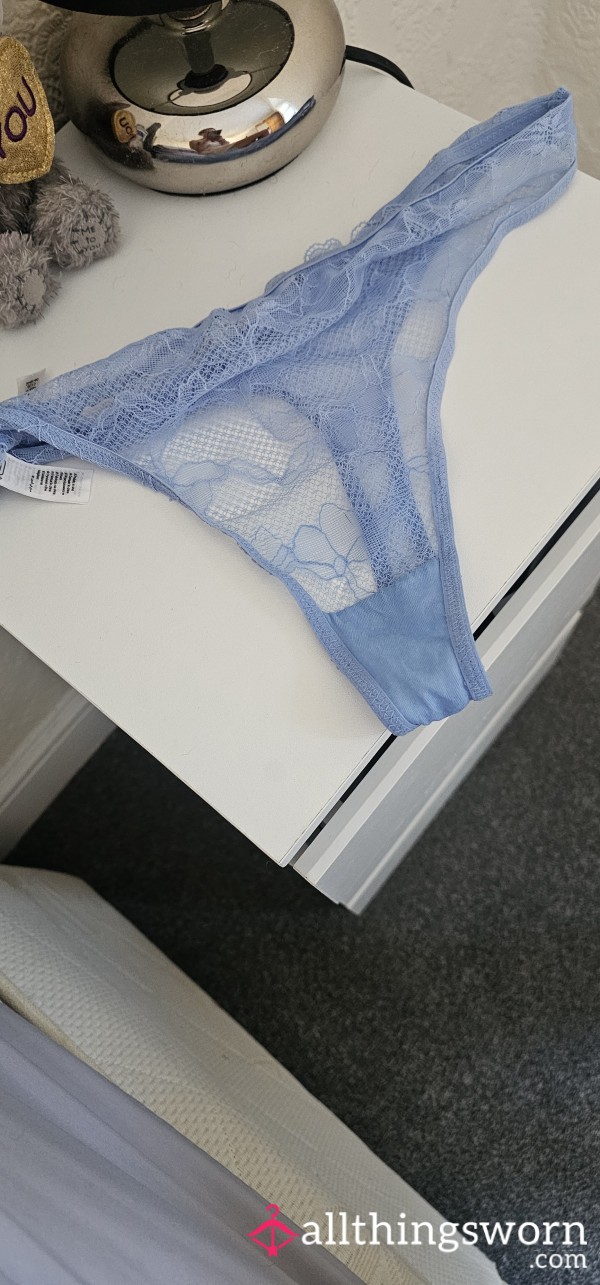 S**y Baby Blue Thong – Custom Wear Available