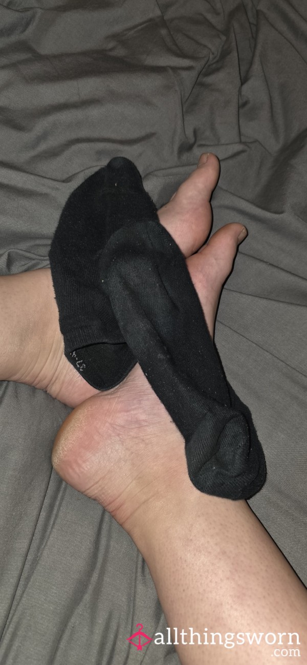 S**y Black Ankle Socks