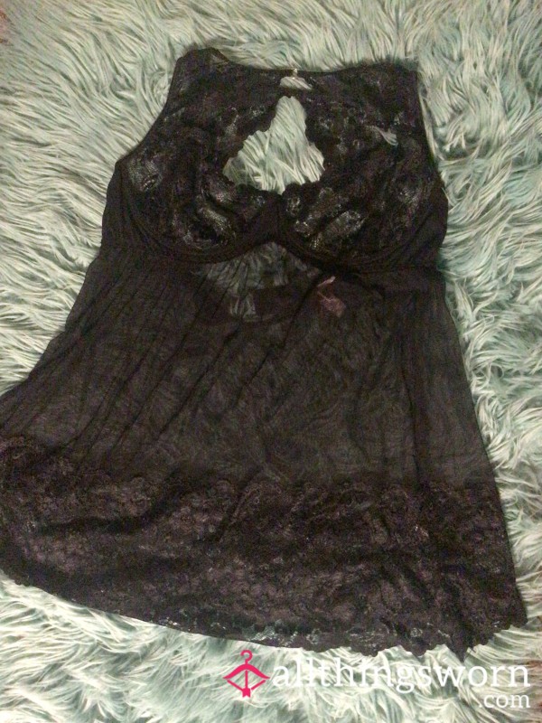 S**y Black Babydoll