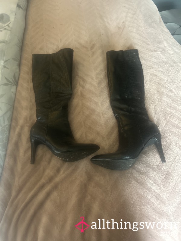 S**y Black Boots