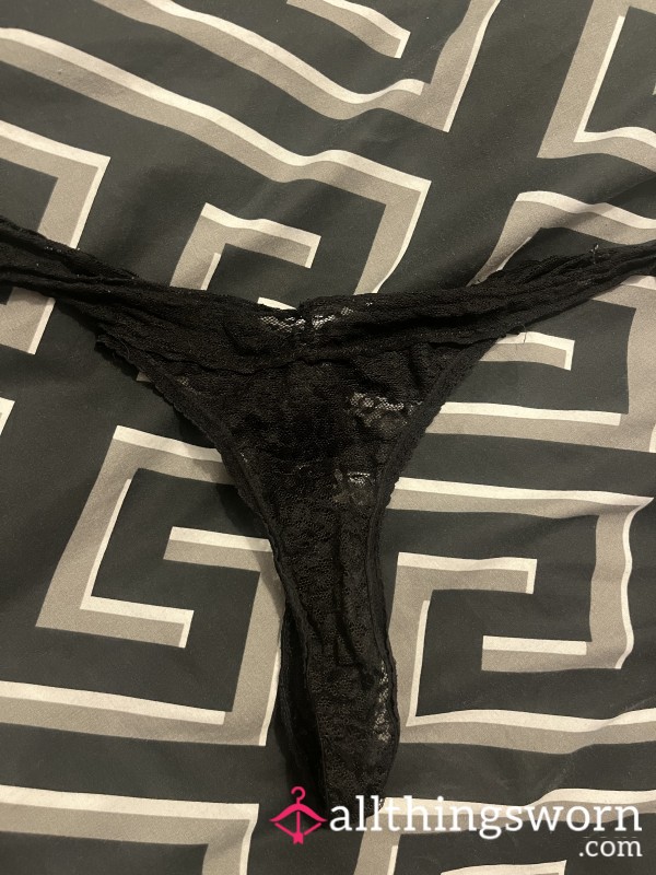 S**y Black Curvy Panties