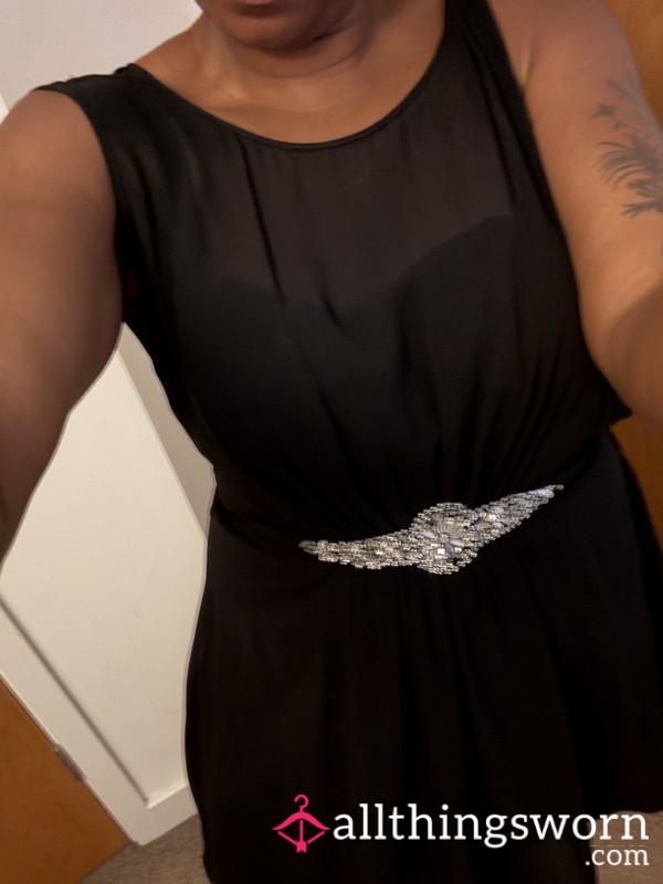 S**y Black Dress UK Size 12