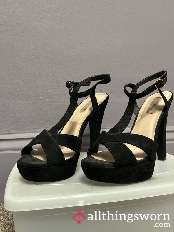 👠s**y Black Fetish Heels🥵