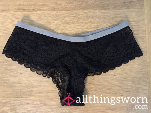 S**y Black Lace Panties!