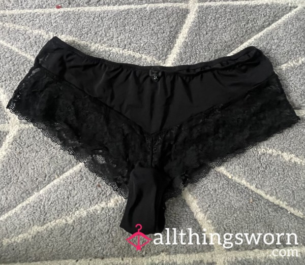 S**y Black Lace Panties