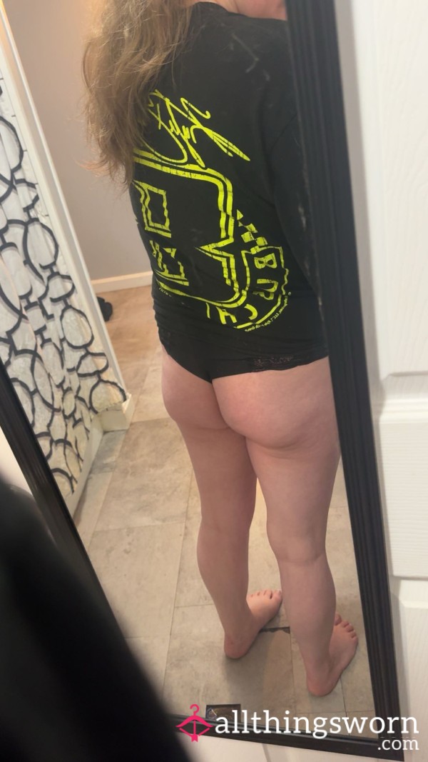 S**y Black Lace Thong