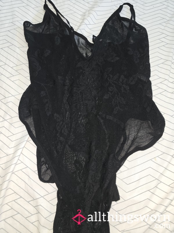 S**y Black Laced All In One