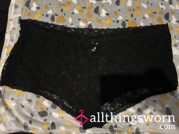S**y Black Lacey Panties