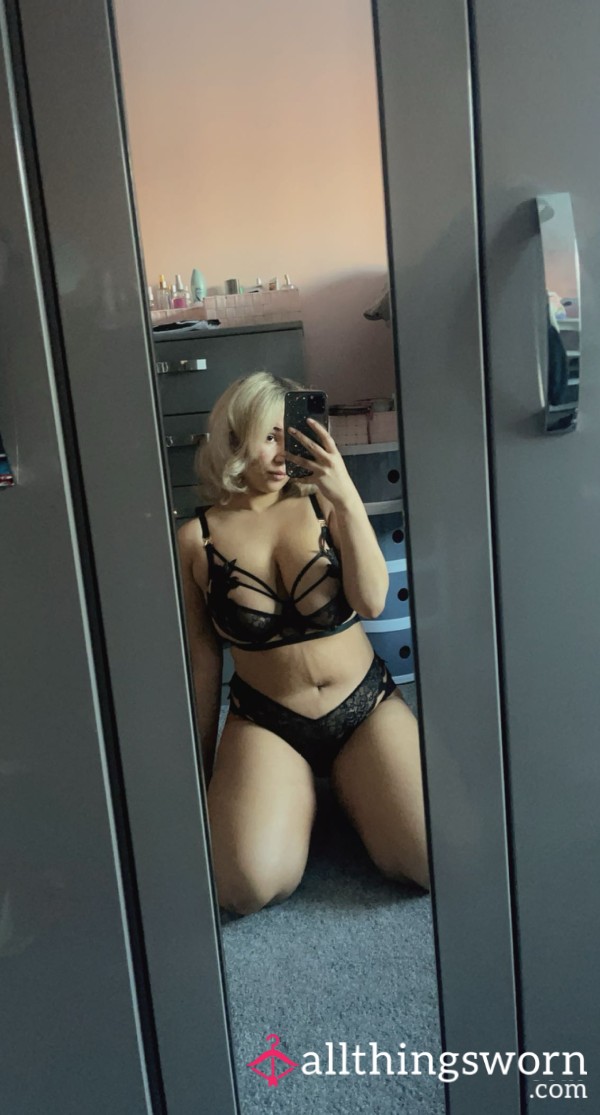 S**y Black Little Lingerie Set🔥🖤