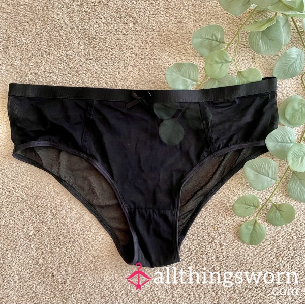 S**y Black Mesh Panties🖤with Free Shipping In Canada