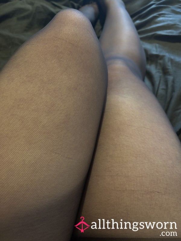 S**y Black Nylon Tights | 48 Hour Wear To Capture My Scent 🤭