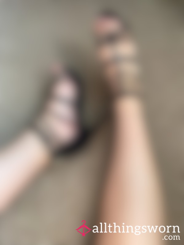 S**y Black Stilettos – With Proof Of Wear 🌟💋