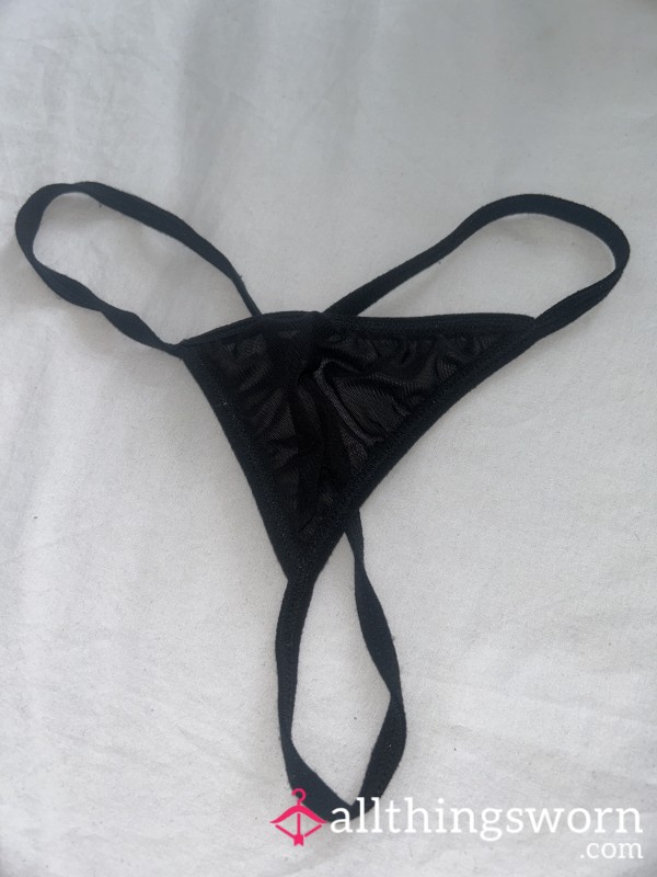 S**y Black Thongs