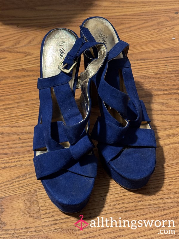 S**y Blue Heels