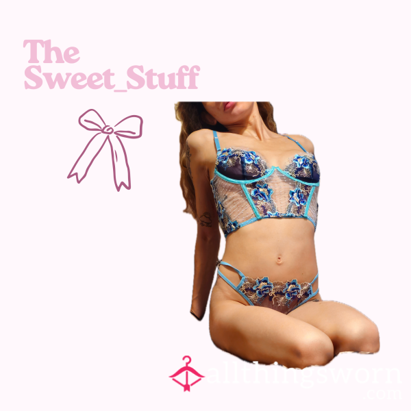 S**y Blue Lingerie