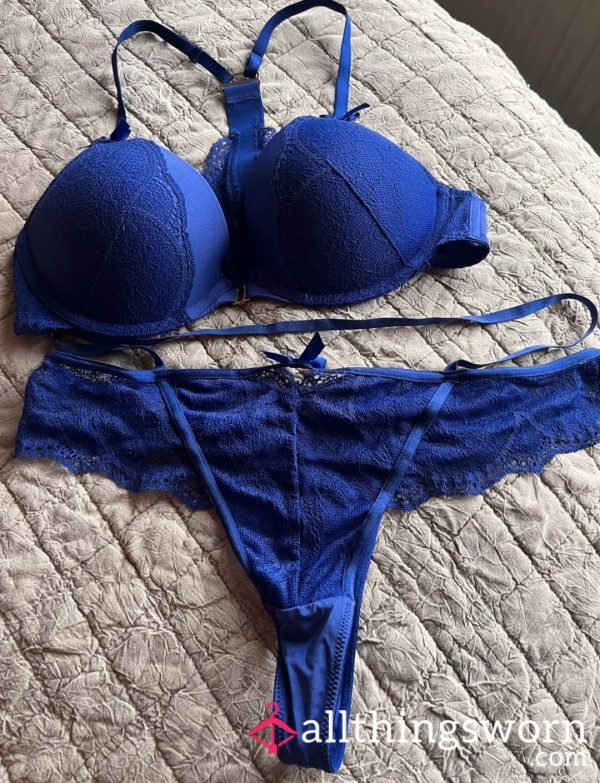 S**y Blue Lingerie Set💙🥵 USED😍