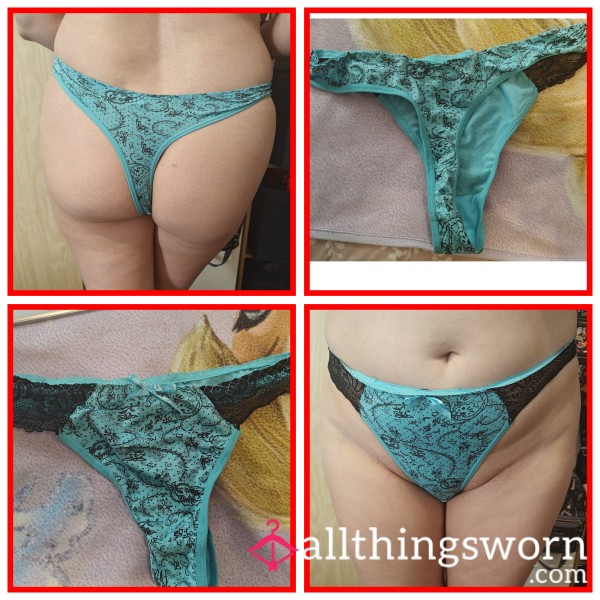 S**y Blue Thong