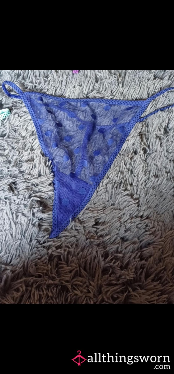 S**y Blue Thong