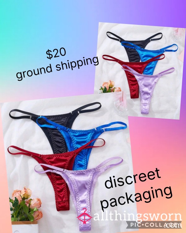 S**y Bold Color Thongs