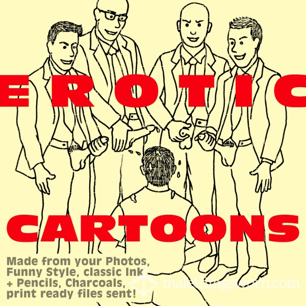 🔥s**y 👅 CARTOON ILLUSTRATIONS: YOU 😏+....YOU NAME IT!🤪🌶️ 🤙