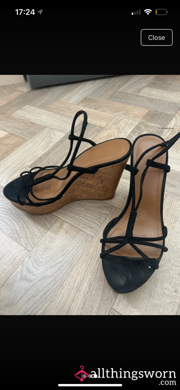 S**y Cork Wedges